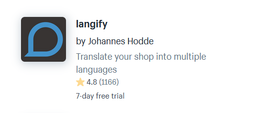 Translation Shopify Apps