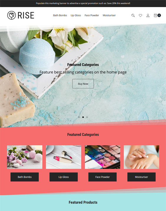 BigCommerce Themes For Online Health And Beauty Stores feature
