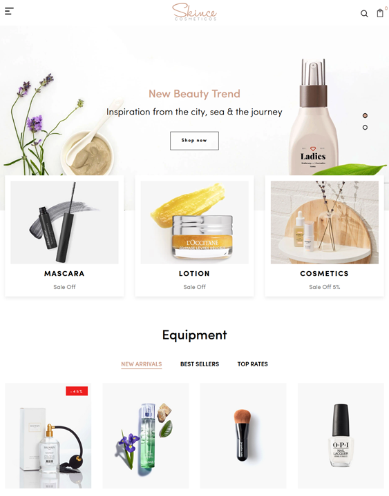 Shopify Themes For Selling Makeup, Cosmetics, Skincare, And Beauty Products