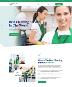 WordPress Themes For Cleaning Companies, Maids, And Cleaners feature