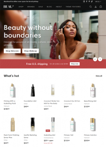 Shopify Themes For Selling Makeup, Cosmetics, Skincare, And Beauty Products feature