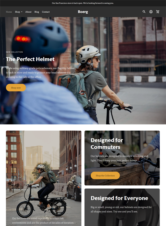 Sports And Fitness Shopify Themes feature
