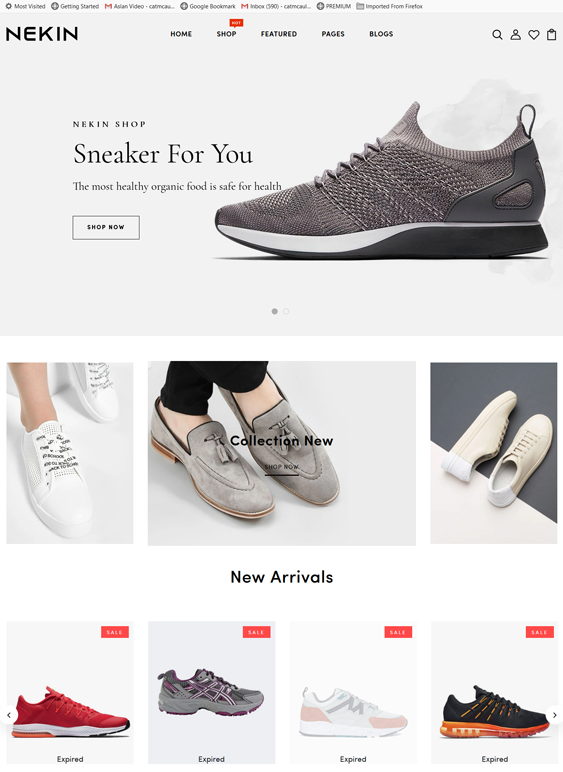 Shopify Themes For Selling Shoes, Sneakers, And Footwear