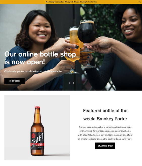 Shopify Themes For Selling Beer, Wine, Liquor, And Other Alcoholic Beverages
