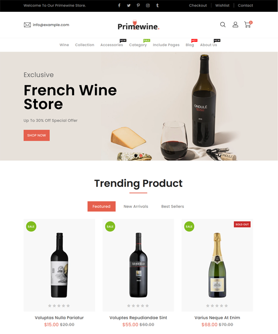 Shopify Themes For Selling Beer, Wine, Liquor, And Other Alcoholic Beverages feature