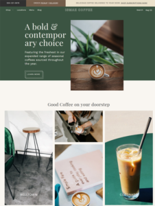 Shopify Themes For Coffee Shops And Stores feature