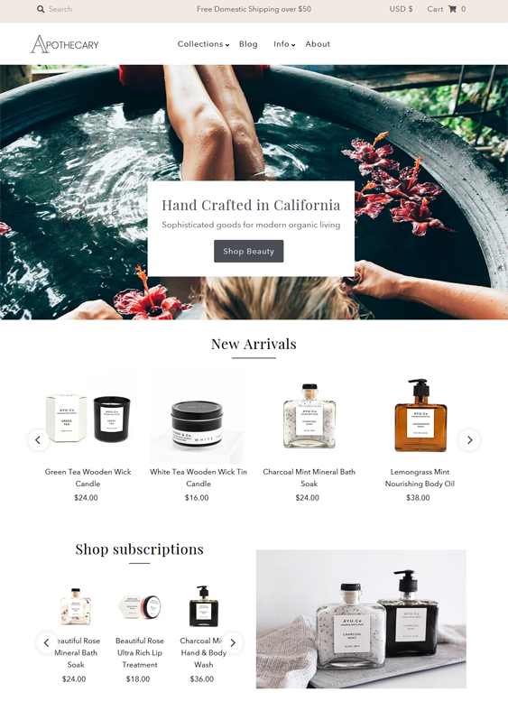 Shopify Themes For Selling Clean Beauty Products
