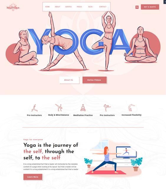 Gym And Fitness WordPress Themes