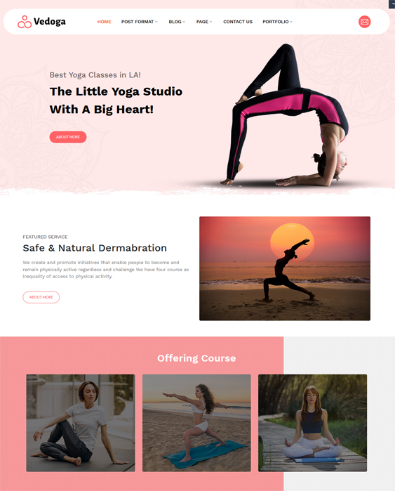 WordPress Themes For Yoga Teachers And Classes
