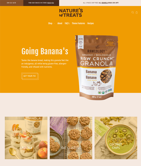 foodie slice shopify themes for selling food online