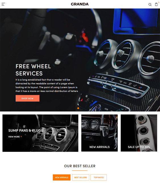 Awesome Automotive Shopify Themes For Selling Car Parts And Vehicle Accessories feature