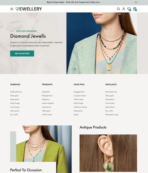 Shopify Themes For Jewelers Who Want To Sell Jewelry Online