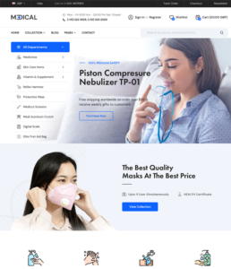 Medical Shopify Themes feature