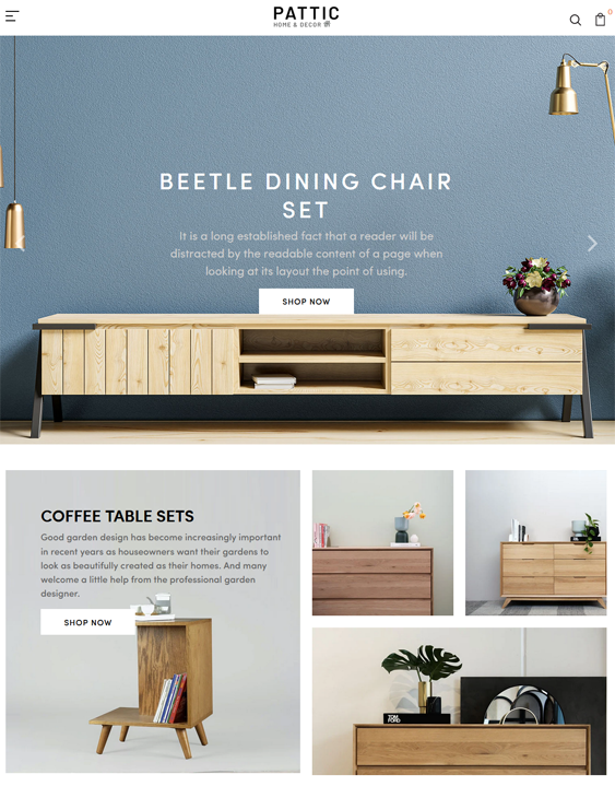Furniture Shopify Themes feature