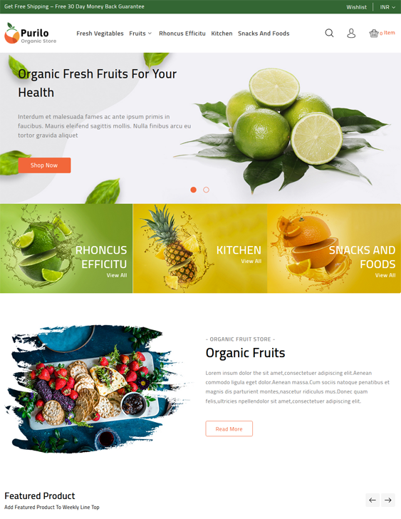 BigCommerce Themes For Online Food And Drink Stores