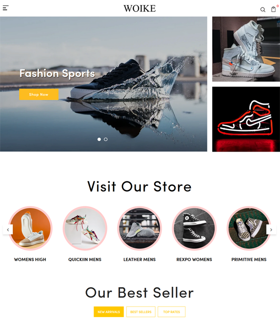 Responsive Footwear Shopify Themes For Mobile-Friendly Online Shoe Stores