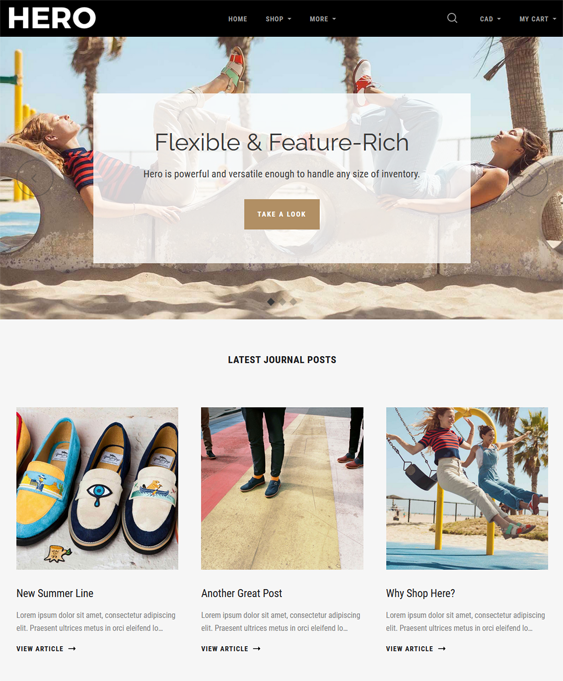 Breezy And Beautiful BigCommerce Themes For Summer 2022