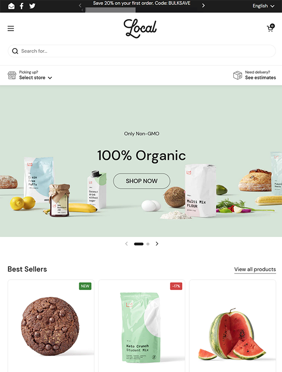 local light subscription recurring order shopify theme