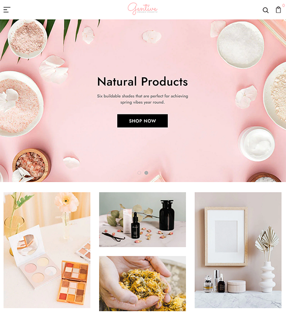 beauty subscription box shopify theme feature
