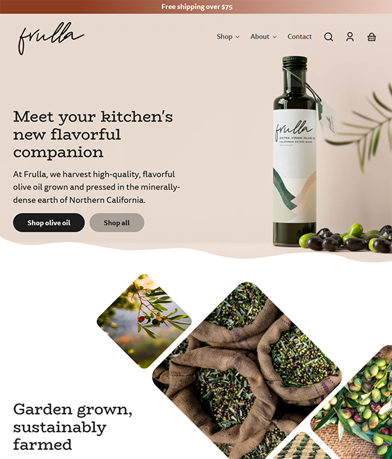 specialty food and beverage stores shopify feature
