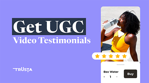 UGC Video Testimonials: Trusta shopify app