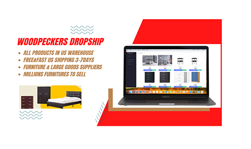woodpeckers dropship shopify furniture app