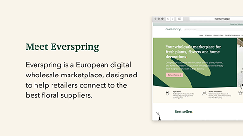 Everspring ‑ Dropshipping EU plant flower florist shopify app