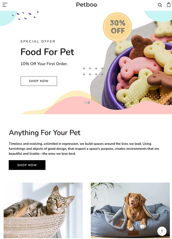 Petboo - Pet Store & Pet Food dog cat store shopify theme